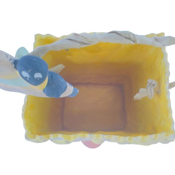 Vintage House of Lloyd Scarecrow Treat Bag Ceramic Fall Halloween Farm Decor - Picture 4 of 16